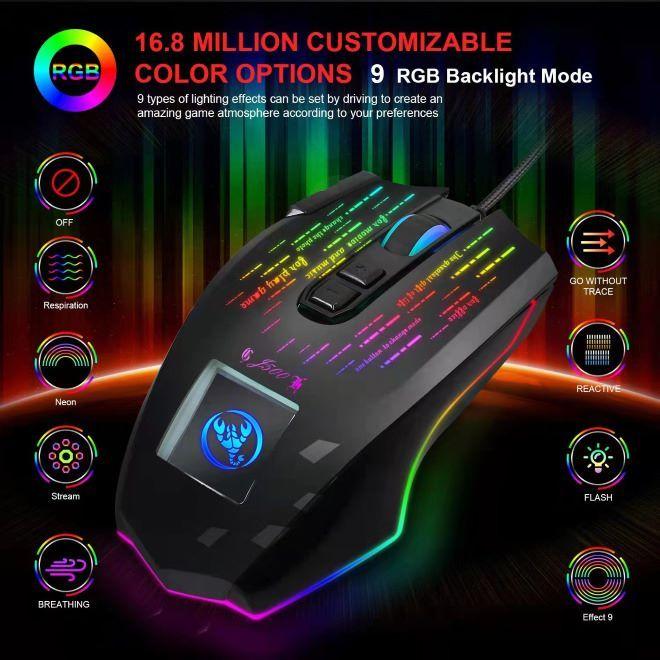 Actual product image MU Classic J500 gaming mouse