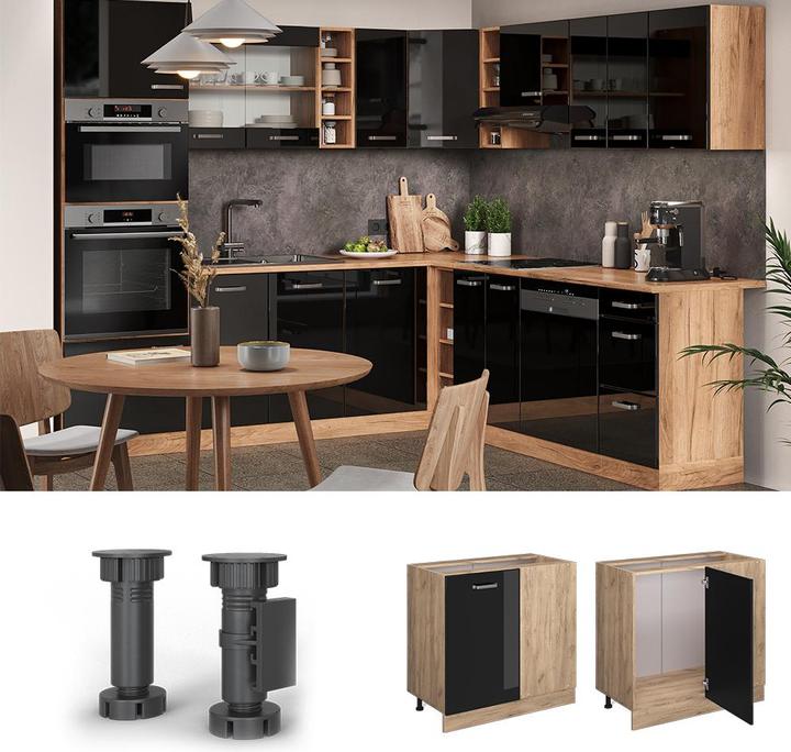 Produktbild Vicco Eckunterschrank R-Line (86 x 46 x 81.5 cm)