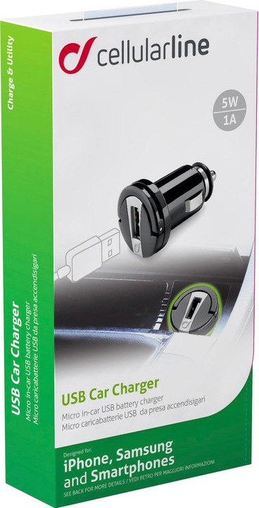 Immagine prodotto Cellularline Caricabatterie da auto