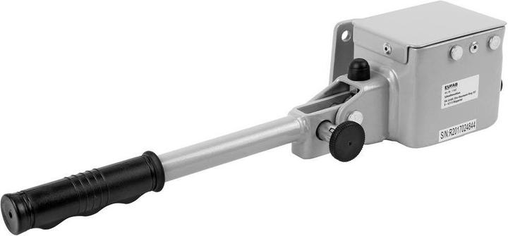 Eufab Schnellverschluss für Fahrradträger, abschliessbar zum Nachrüsten (Silber)