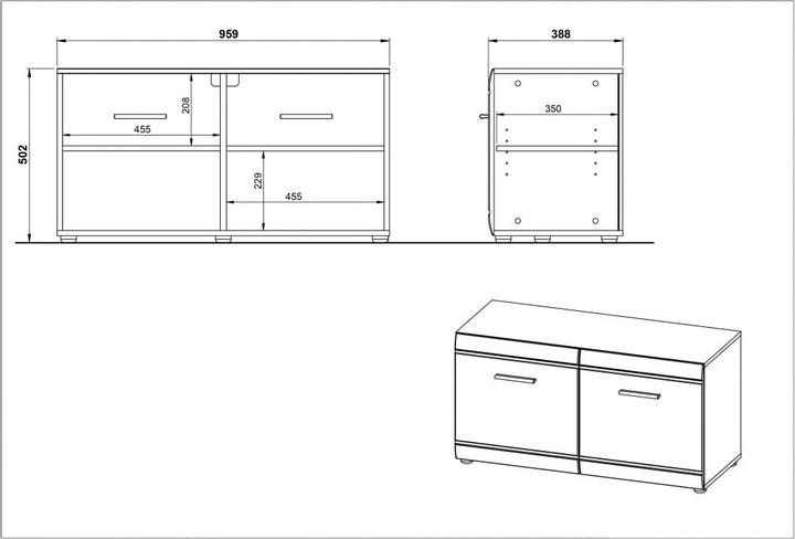 Produktbild Germania Solene (95.9 x 38.8 x 50.2 cm)