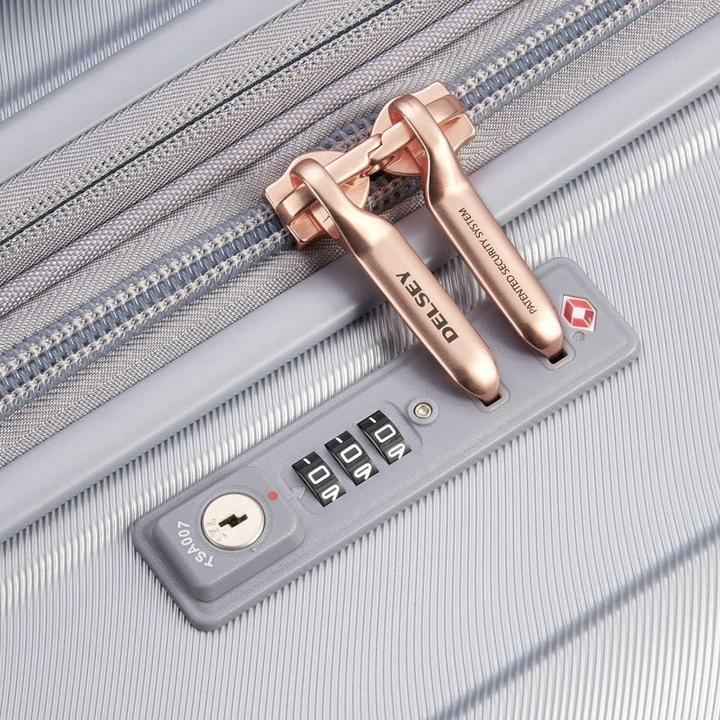 Produktbild Delsey Harde koffer / Trolley / Reiskoffer - Shadow 5.0 - 66 cm - Zilver (77 l)