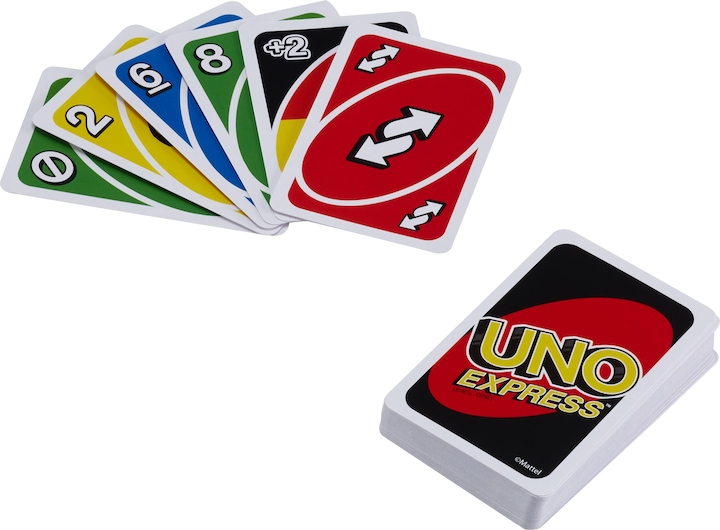 Image du produit Mattel Jeu Uno Express (Allemand, Français, Italien, Anglais)