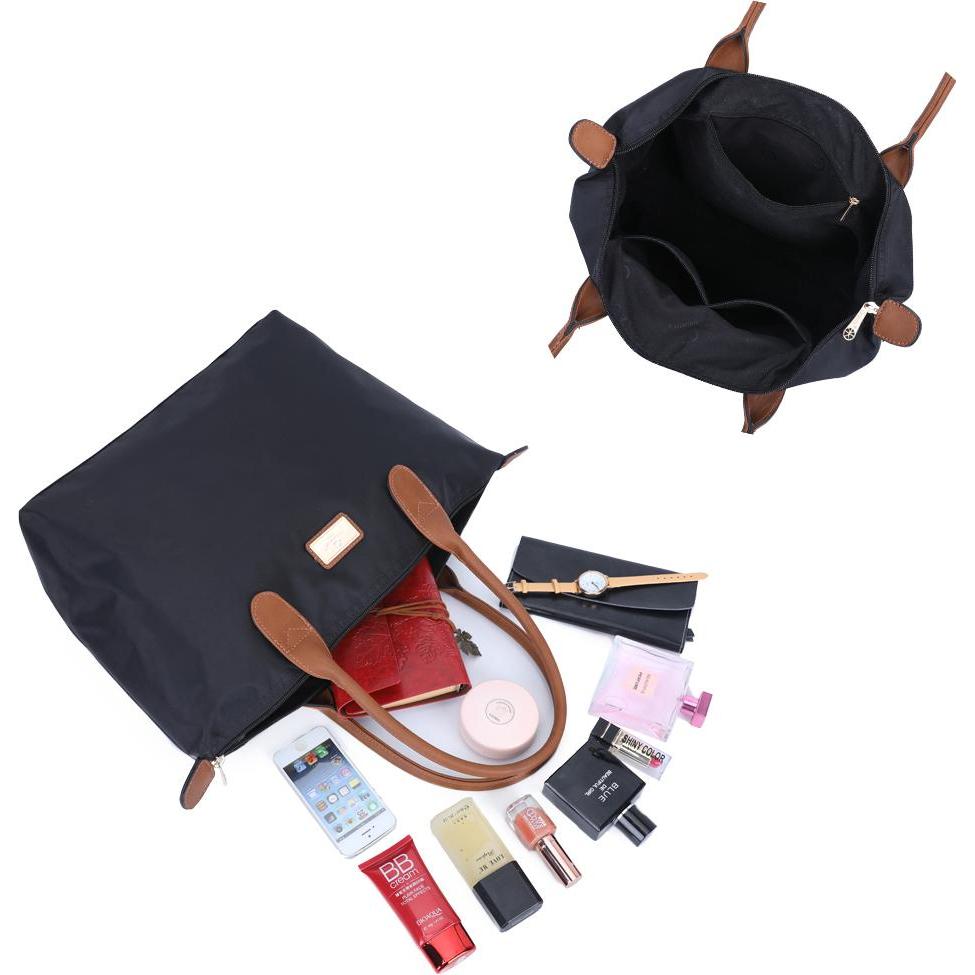 Thumbnail - Gallantry, Tasche, Tote Bag, Schwarz, (5 l)
