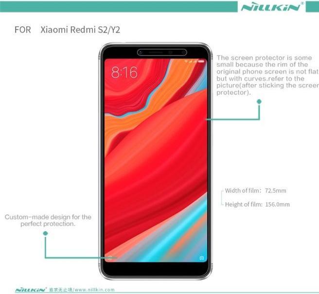Immagine prodotto Nillkin Pellicola protettiva serie opaca (1 Pezzo/i, Xiaomi Redmi S2)