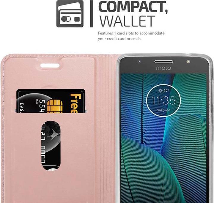 Actual product image Cadorabo Book Classy Style Cover (Motorola Moto G5S)