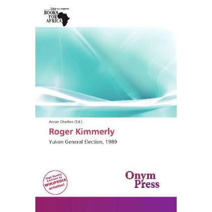 Thumbnail - Roger Kimmerly, Fachbücher