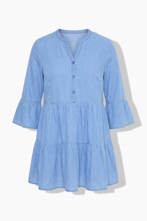 Immagine prodotto Angel of Style Bluse, A-Linie, softe Jeansoptik, Volants (46)