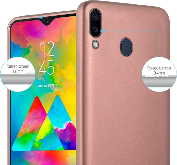Produktbild Cadorabo TPU Matt Metallic Cover (Samsung Galaxy M20)