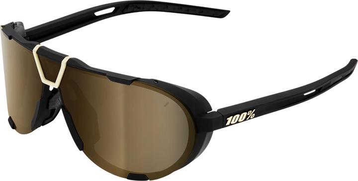 100% Westcraft (Soft Tact Black, soft gold mirror)