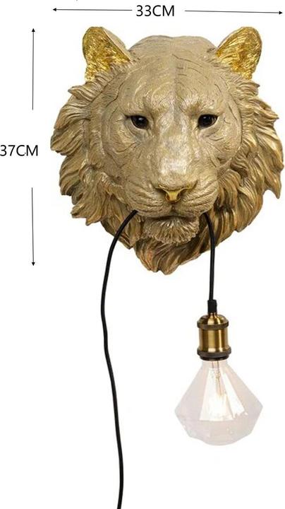 Image du produit Kare Design Applique Tiger Head (E27)