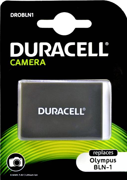 Duracell Li-Ion Akku 1100 mAh für Olympus BLN-1 (Kamera Akku)