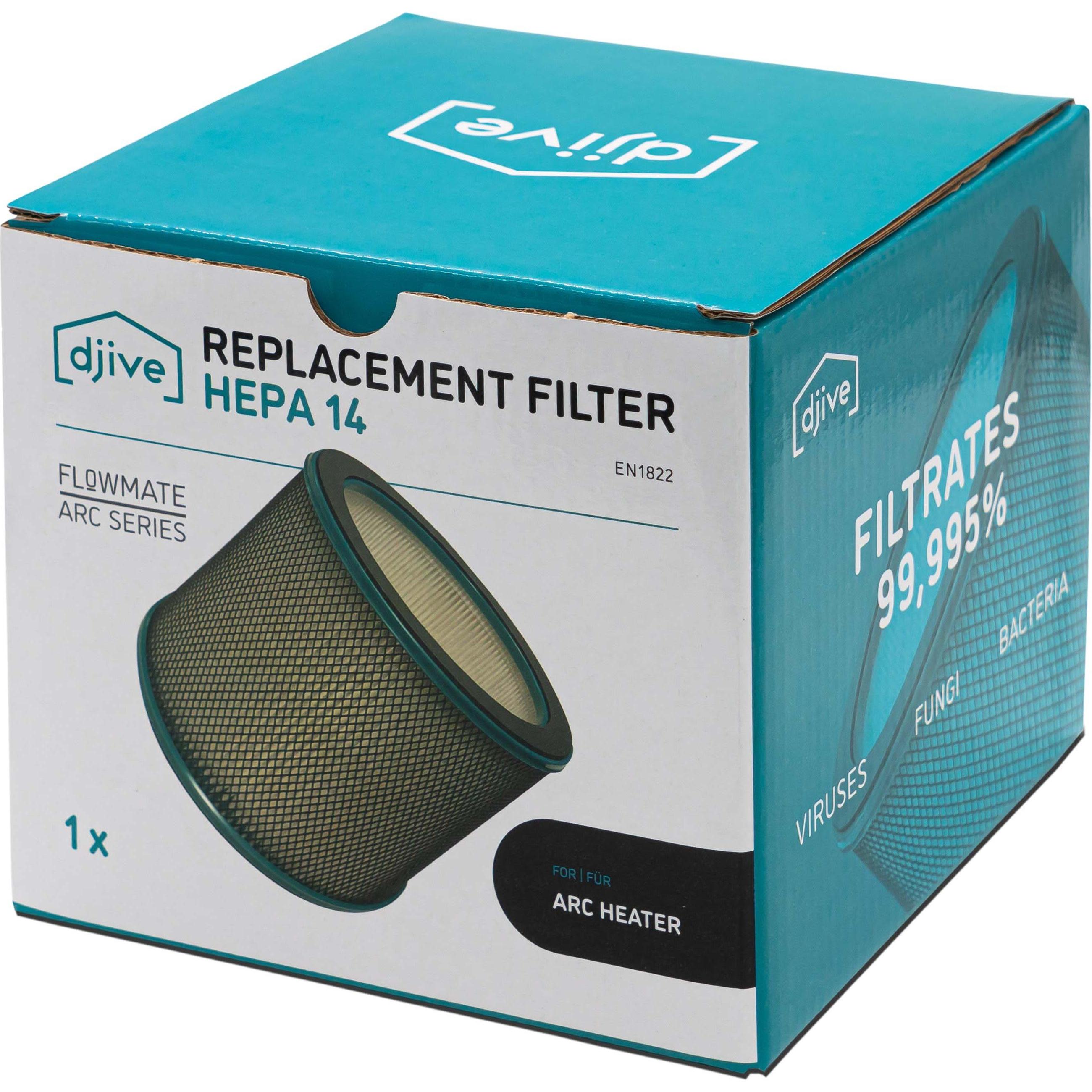 Djive DJ50020 Arc - HEPA 14 Filter, Zubehör Luftbehandlung