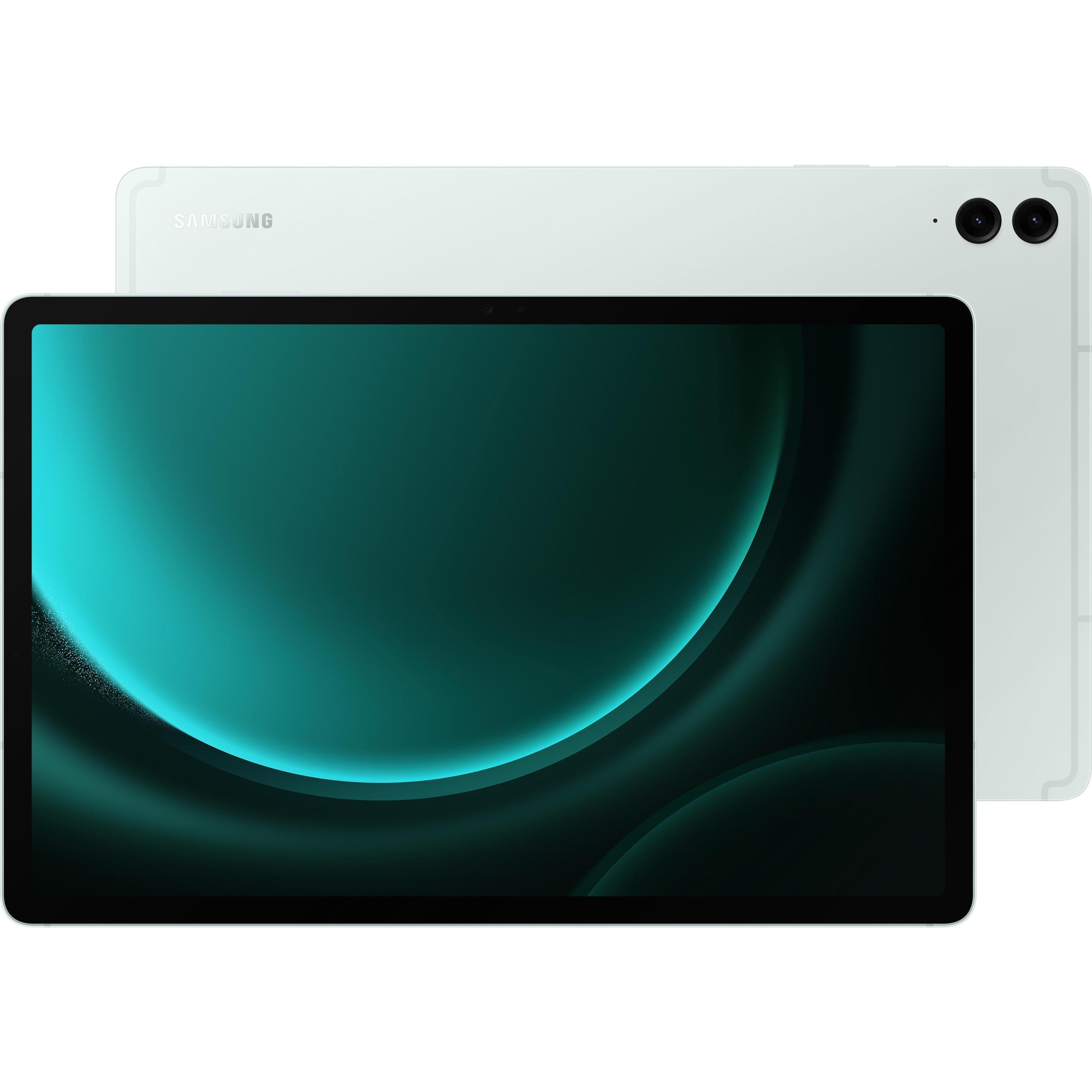 Samsung Galaxy Tab S9 FE+ (nur WLAN, 12.40", 128 GB, Ocean green), Tablet, Grün