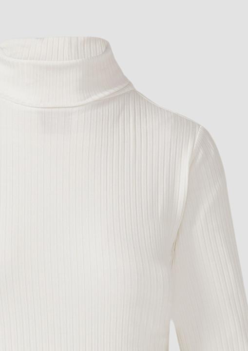 Produktbild s.Oliver T-Shirt Gerippter Rollkragenpullover im Slim Fit (48)