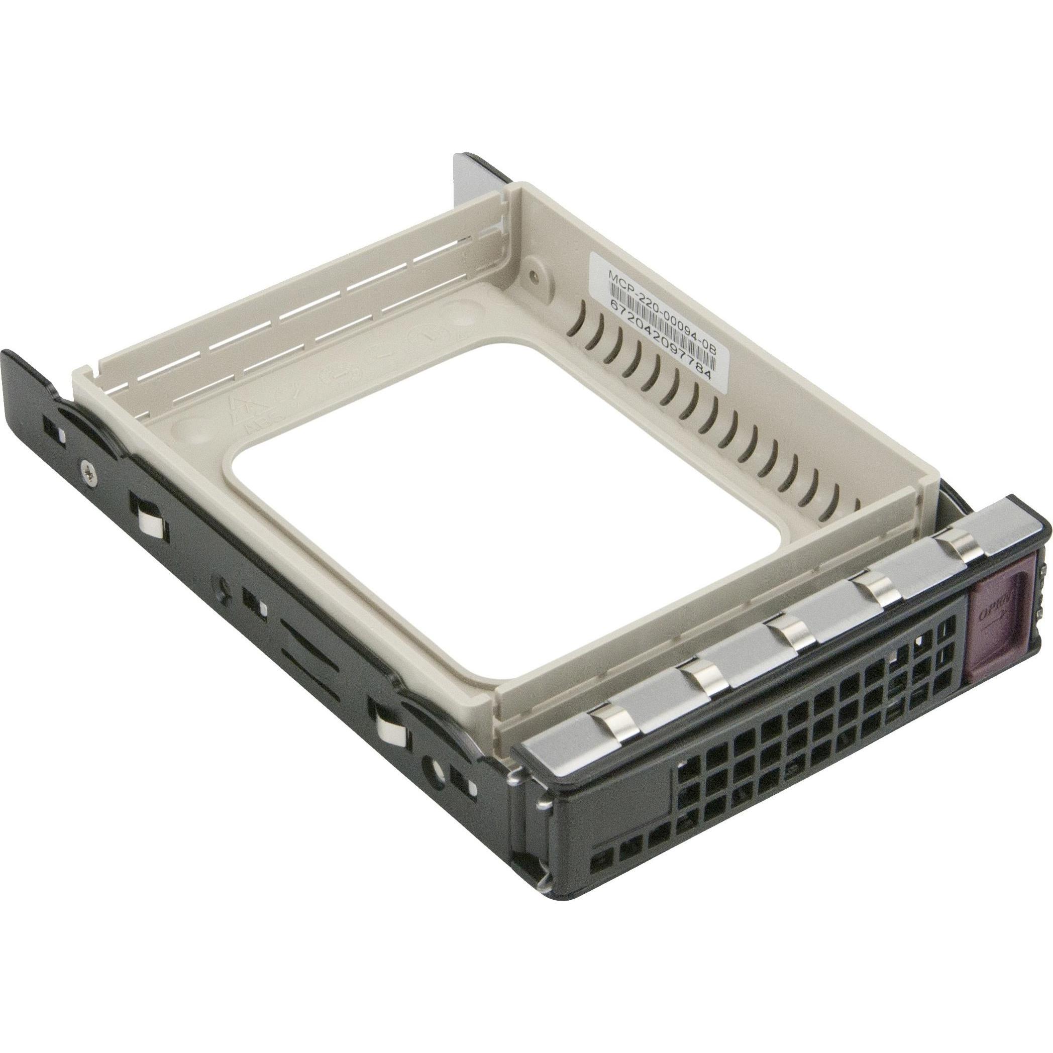 Thumbnail - Supermicro Mobiles Speicher-Rack - 3.5" (8.9 cm), Server Zubehör, Schwarz