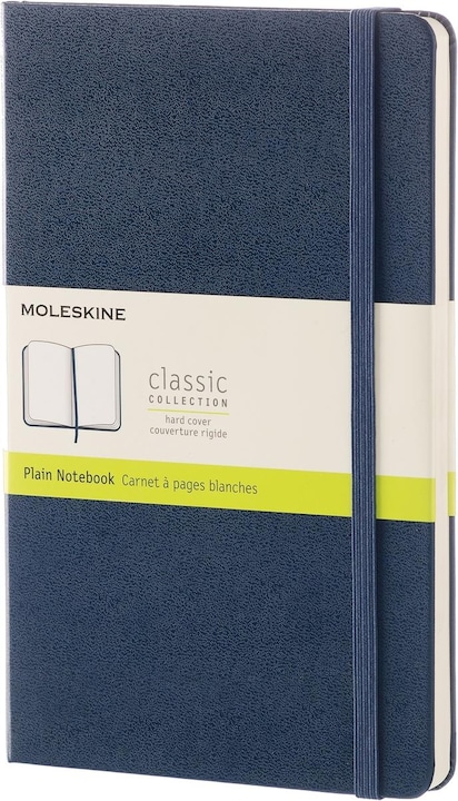 Moleskine Notizbuch Classic Large (A5, Liniert, Harter Einband)