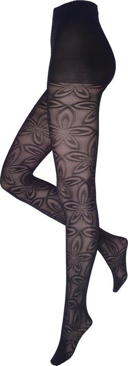 Actual product image Levee Floral 30 tights, colour 399 black, size 40-42 (30 DEN, 40 - 42)