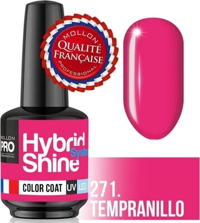 Actual product image Mollon Pro Mol Hss 2/271 - Semi-Permanent Hybrid Shine Nail Polish