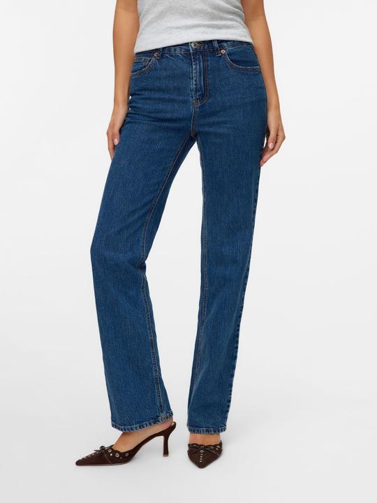 Produktbild Vero Moda VMTESSA Hohe Taille Gerade geschnitten Jeans Straight-Fit (W25/L32)