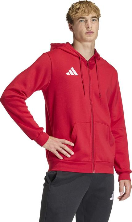 Actual product image Adidas roter Herren-Kapuzenpullover Entrada (L)