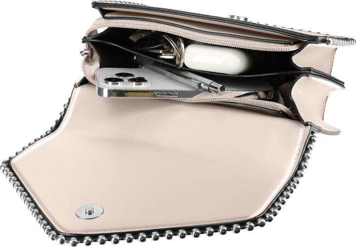 Produktbild Gallantry Trendy Handtasche mit Metallic-Kettenhenkel