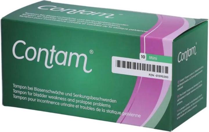 Contam Vaginaltampon mini, 10 St. Tampons (10 x)