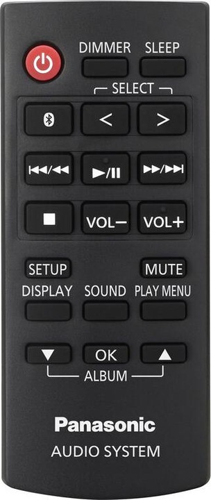 Image du produit Panasonic SC-DM504EG (Lecteur de CD, Bluetooth, 2x 20 W)