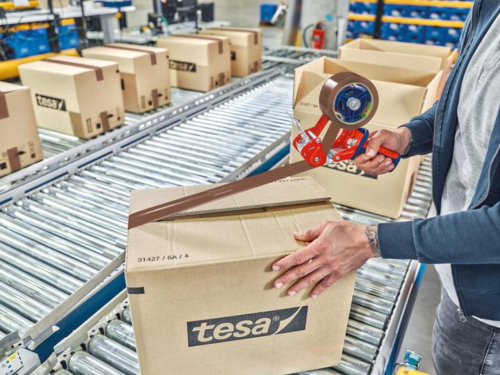 Image du produit tesa tesapack® Eco & Ultra Strong Ruban adhésif pour paquets 66m:50mm, sans solvants (50 mm)