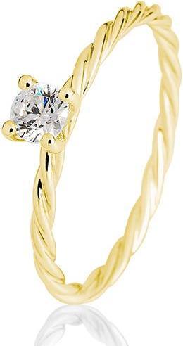 Produktbild Breuning Verlobungsring Kordel (54, 750/18 K Gold)