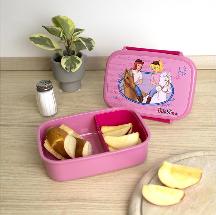 Produktbild Scooli Lunchbox Bibi und Tina Hellrosa/Pink