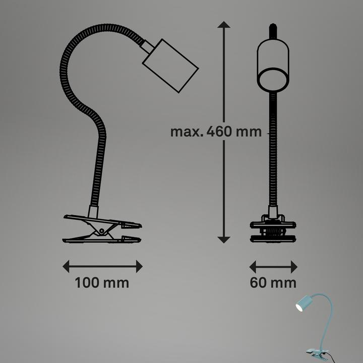 Immagine prodotto Briloner Luce a morsetto (290 lm)