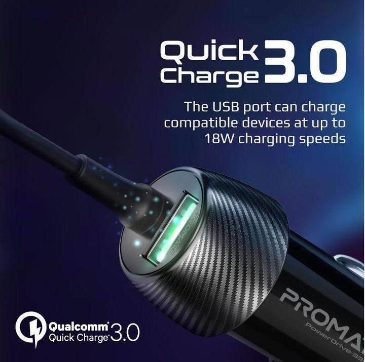 Actual product image ProMate PowerDrive-33PDC QC3.0 Car Charger