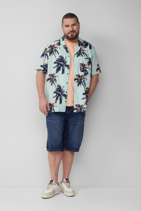 Produktbild S.Oliver Hemd Resort Fit: Kurzarmhemd aus Viskosemix (XXL)