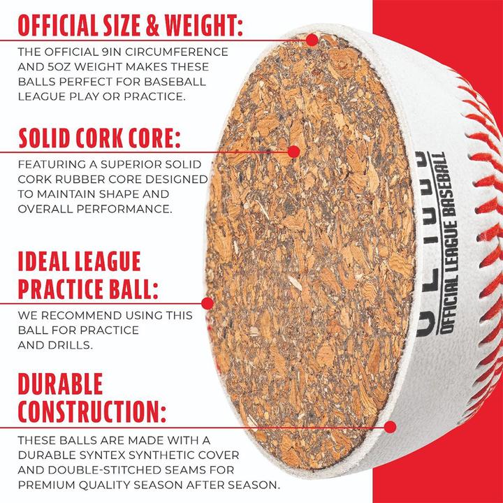 Produktbild Franklin Practice Baseball (6 pcs.)
