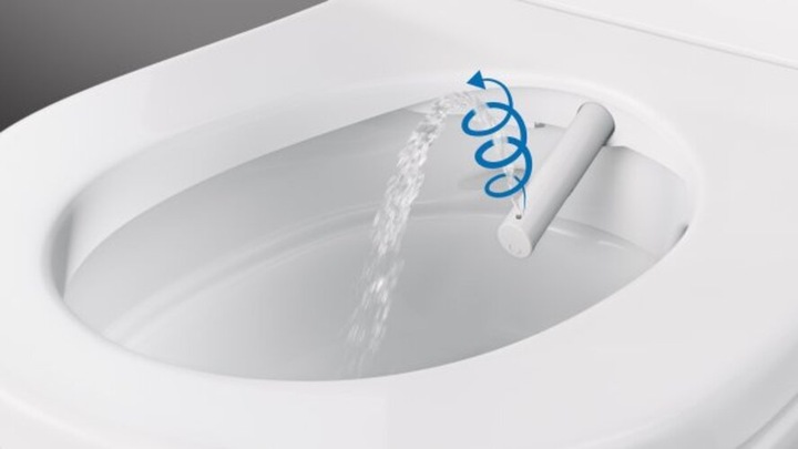 Immagine prodotto Geberit Sistema completo per WC doccia AquaClean Tuma bianco, coperchio bianco alpino