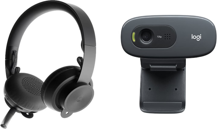 Logitech Zone Wireless Bundle avec webcam C270