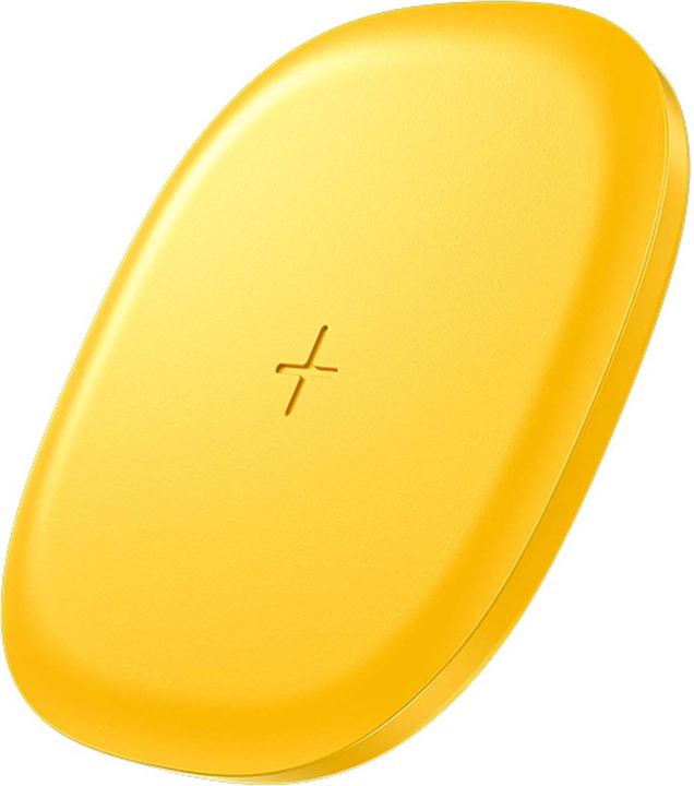 Actual product image Wekome WP-U165 Tint Series – kabelloses Qi-Induktionsladegerät 15 W (gelb) (15 W)
