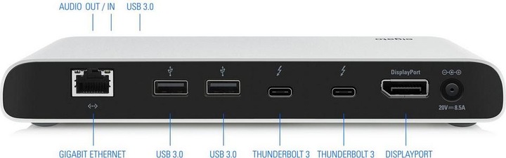 Produktbild Elgato Thunderbolt 3 Dock (USB-A, Thunderbolt, 1 Ports)