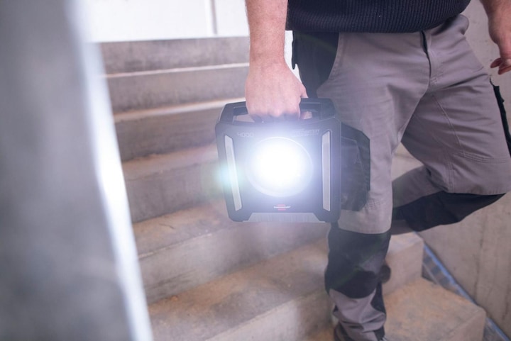 Actual product image Brennenstuhl Construction spotlight (4500 lm)