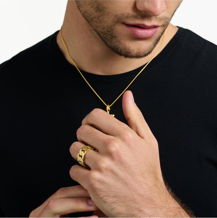 Image du produit Thomas Sabo Bague à maillons en or (66, Argent 925)