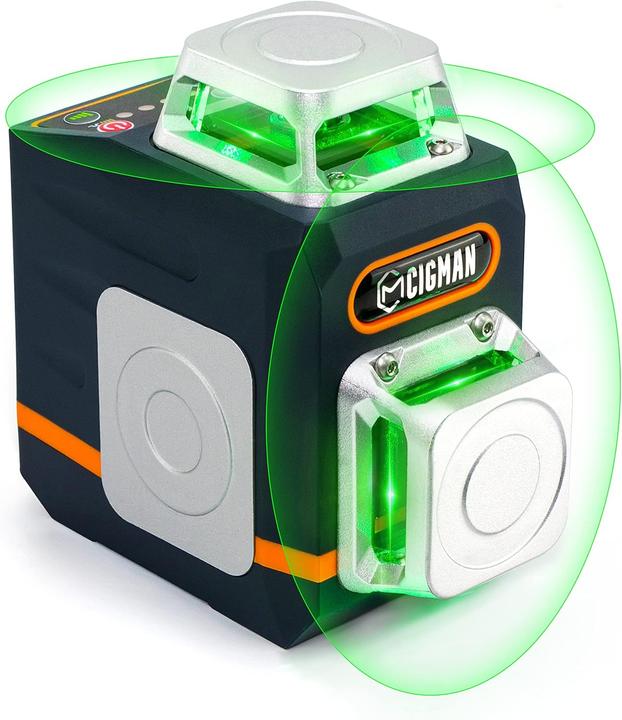 Actual product image Cigman CM720 Kreuzlinienlaser mit Selbstnivellierung