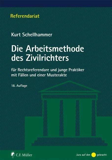 Immagine prodotto Die Arbeitsmethode des Zivilrichters (Tedesco, Kurt Schellhammer, 2019)