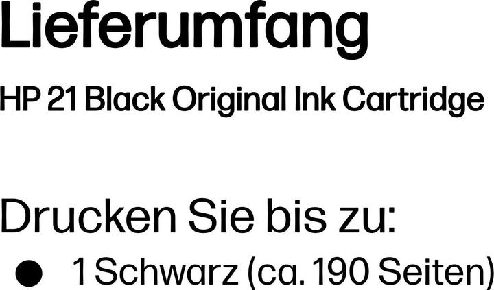 Actual product image HP 21 (FC)