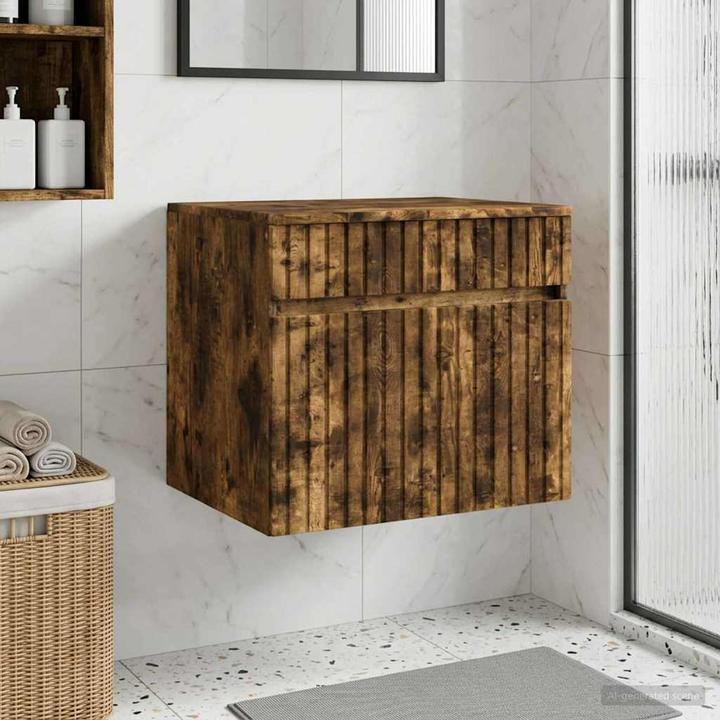 Produktbild vidaXL Badezimmerschrank (44.50 x 59 x 50 cm)