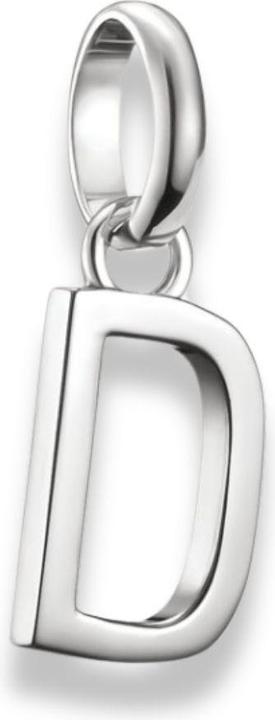 Immagine prodotto Thomas Sabo Charm-Anhänger Buchstabe D Connect Silber (Argento)