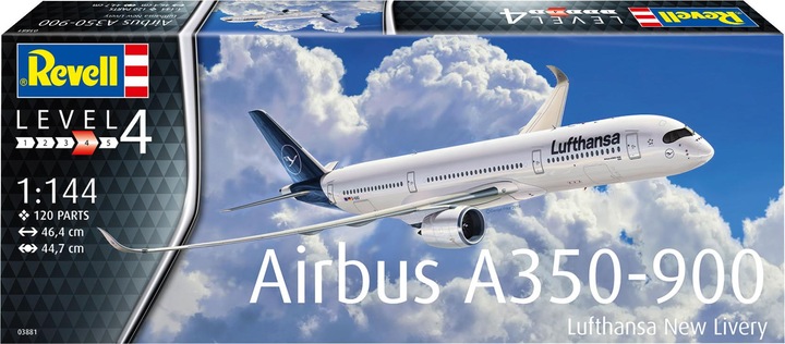 Produktbild Revell Airbus A350-900 Lufthansa New Livery