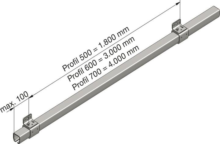 Actual product image Helm two-pair roller unit 524Ri for personal protective equipment, galvanised, yellow