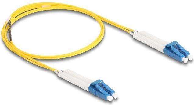 Image du produit Delock Câble à fibre optique LC-D > LC-D monomode OS2 coudé 1,0m (1 m)