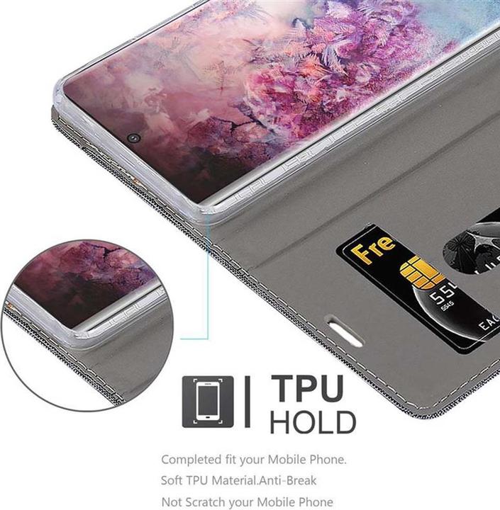 Produktbild Cadorabo Book Jeans Optik Cover (Samsung Galaxy Note 10+)